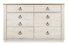 Load image into Gallery viewer, Willowton Dresser and Mirror - 46 Furniture and Mattress Gallery
