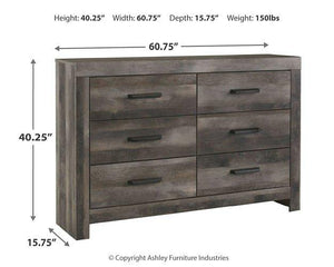 Wynnlow Dresser and Mirror - 46 Furniture and Mattress Gallery