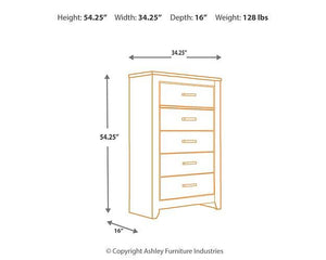 Zelen Chest of Drawers - 46 Furniture and Mattress Gallery