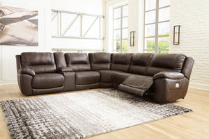 Dunleith 6-Piece Sectional w/ Recliner - 46 Furniture and Mattress Gallery