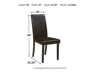 Kimonte Dining Chair - 46 Furniture and Mattress Gallery