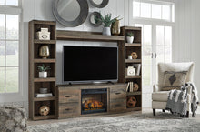 Load image into Gallery viewer, Trinell 4-Piece Entertainment Center with Electric Fireplace - 46 Furniture and Mattress Gallery
