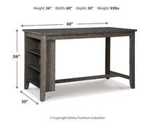 Load image into Gallery viewer, Caitbrook Counter Height Dining Table - 46 Furniture and Mattress Gallery
