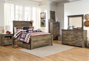 Trinell Bed with 2 Storage Drawers - 46 Furniture and Mattress Gallery