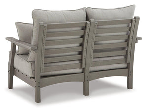 Visola Outdoor Sofa and Loveseat Set - 46 Furniture and Mattress Gallery
