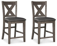 Load image into Gallery viewer, Caitbrook Counter Height Upholstered Bar Stool - 46 Furniture and Mattress Gallery
