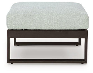 Beachloft Outdoor Ottoman with Cushion - 46 Furniture and Mattress Gallery