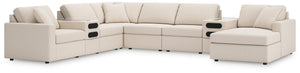 Modmax Sectional with Audio System and Chaise - 46 Furniture and Mattress Gallery