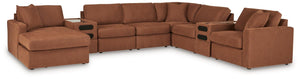 Modmax Sectional with Audio System and Chaise - 46 Furniture and Mattress Gallery