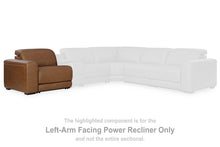 Load image into Gallery viewer, Magic Man Power Reclining Sectional Loveseat with Console - 46 Furniture and Mattress Gallery
