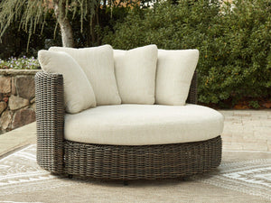 Kimora Outdoor Swivel Lounge Chair with Cushion - 46 Furniture and Mattress Gallery