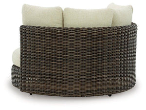 Kimora Outdoor Swivel Lounge Chair with Cushion - 46 Furniture and Mattress Gallery