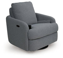 Load image into Gallery viewer, Alainmont Next-Gen Nuvella Swivel Power Recliner - 46 Furniture and Mattress Gallery
