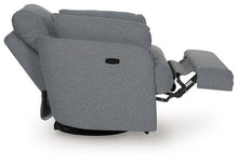 Load image into Gallery viewer, Alainmont Next-Gen Nuvella Swivel Power Recliner - 46 Furniture and Mattress Gallery
