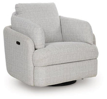 Load image into Gallery viewer, Alainmont Next-Gen Nuvella Swivel Power Recliner - 46 Furniture and Mattress Gallery
