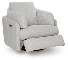 Load image into Gallery viewer, Alainmont Next-Gen Nuvella Swivel Power Recliner - 46 Furniture and Mattress Gallery
