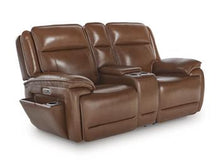 Load image into Gallery viewer, Healy Pier Power Reclining Loveseat with Console - 46 Furniture and Mattress Gallery
