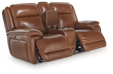 Load image into Gallery viewer, Healy Pier Power Reclining Loveseat with Console - 46 Furniture and Mattress Gallery

