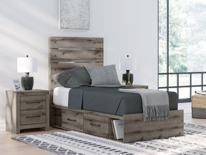 Graystorm Bed with Storage - 46 Furniture and Mattress Gallery