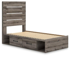 Graystorm Bed with Storage - 46 Furniture and Mattress Gallery