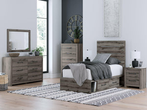 Graystorm Bed with Storage - 46 Furniture and Mattress Gallery