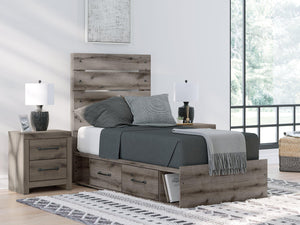Graystorm Bed with Storage - 46 Furniture and Mattress Gallery