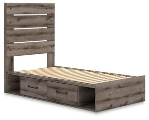 Graystorm Bed with Storage - 46 Furniture and Mattress Gallery