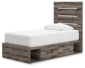 Graystorm Bed with Storage - 46 Furniture and Mattress Gallery