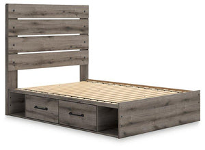 Graystorm Bed with Storage - 46 Furniture and Mattress Gallery