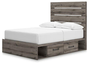 Graystorm Bed with Storage - 46 Furniture and Mattress Gallery