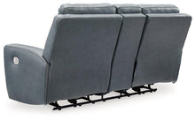 Load image into Gallery viewer, Mindanao Power Reclining Loveseat with Console - 46 Furniture and Mattress Gallery
