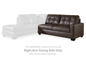Barlin Mills Sectional with Chaise - 46 Furniture and Mattress Gallery