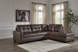 Barlin Mills Sectional with Chaise - 46 Furniture and Mattress Gallery