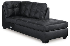 Barlin Mills Sectional with Chaise - 46 Furniture and Mattress Gallery