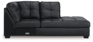 Barlin Mills Sectional with Chaise - 46 Furniture and Mattress Gallery