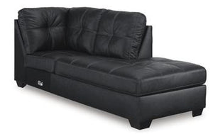Barlin Mills Sectional with Chaise - 46 Furniture and Mattress Gallery