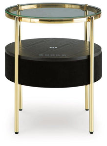 Nedman Accent Table with Speaker - 46 Furniture and Mattress Gallery