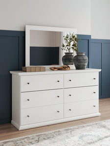 Bostwick Shoals Dresser and Mirror - 46 Furniture and Mattress Gallery