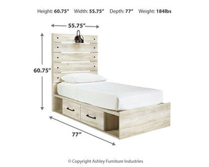 Cambeck Bed with 2 Storage Drawers - 46 Furniture and Mattress Gallery