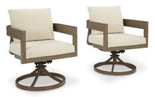Load image into Gallery viewer, Serene Bay Outdoor Swivel Dining Chair with Cushion (Set of 2) - 46 Furniture and Mattress Gallery
