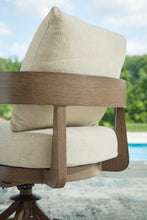 Load image into Gallery viewer, Serene Bay Outdoor Swivel Dining Chair with Cushion (Set of 2) - 46 Furniture and Mattress Gallery
