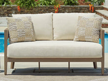 Load image into Gallery viewer, Serene Bay Outdoor Loveseat with Cushion - 46 Furniture and Mattress Gallery
