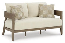 Load image into Gallery viewer, Serene Bay Outdoor Loveseat with Cushion - 46 Furniture and Mattress Gallery
