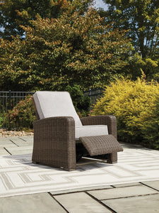 Beachcroft Outdoor Recliner - 46 Furniture and Mattress Gallery