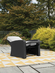 Beachcroft Outdoor Recliner - 46 Furniture and Mattress Gallery