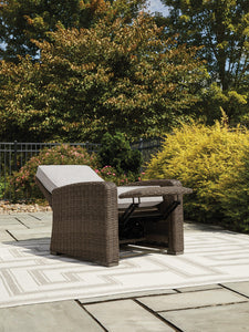 Beachcroft Outdoor Recliner - 46 Furniture and Mattress Gallery