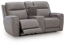 Load image into Gallery viewer, 5Z-Comfort Power Reclining Loveseat with Console - 46 Furniture and Mattress Gallery

