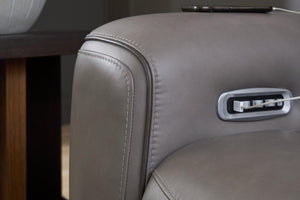 5Z-Comfort Power Reclining Loveseat with Console - 46 Furniture and Mattress Gallery