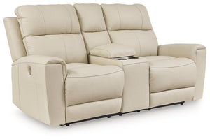 Dahlmoore Power Reclining Loveseat with Console - 46 Furniture and Mattress Gallery