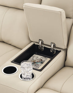 Dahlmoore Power Reclining Loveseat with Console - 46 Furniture and Mattress Gallery